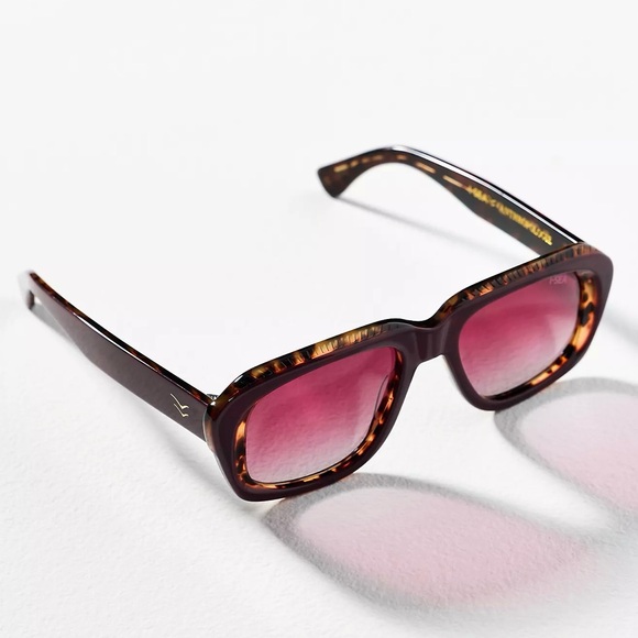 Anthropologie Accessories - Anthropologie Tortoise and Pink Polarized Sunglasses